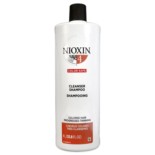 System 4 Cleanser Shampoo by Nioxin for Unisex - 33.8 oz Shampoo