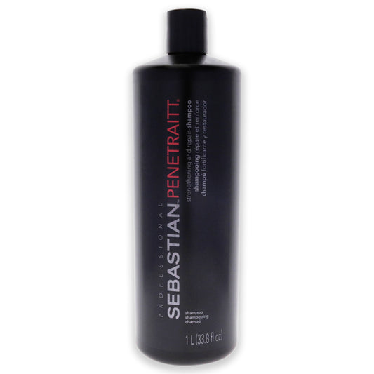 Penetraitt Strengthening and Repair Shampoo by Sebastian for Unisex - 33.8 oz Shampoo