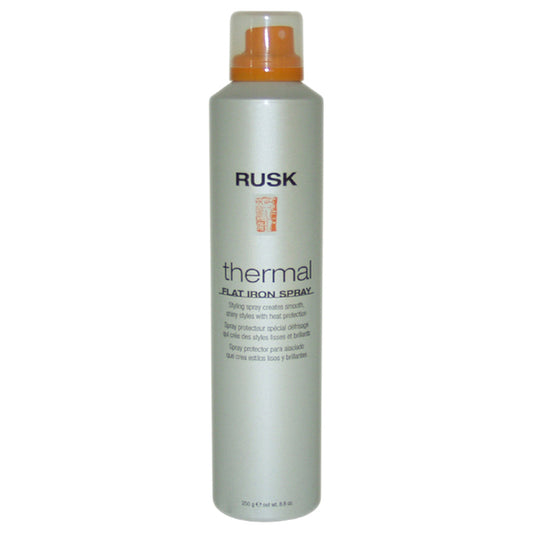 Thermal Flat Iron Spray by Rusk for Unisex - 8.8 oz Hairspray