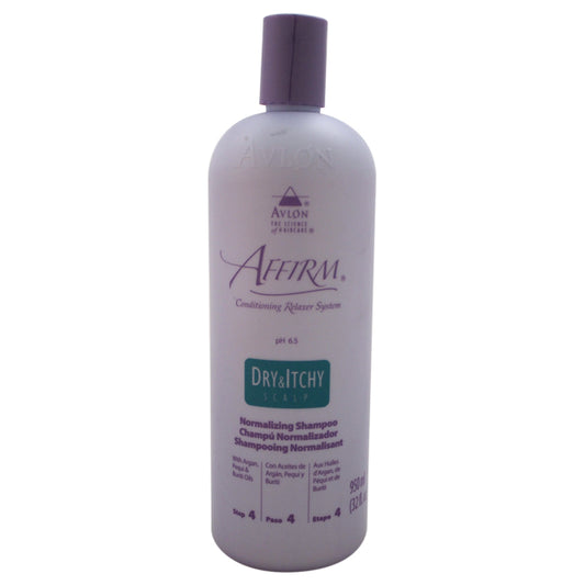 Affirm Dry Itchy Scalp Normalizing Shampoo by Avlon for Unisex - 32 oz Shampoo