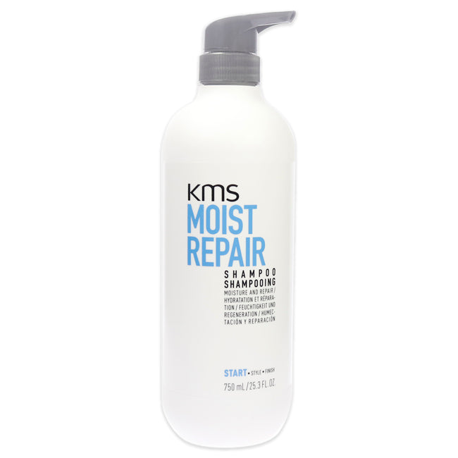Moisture Repair Shampoo by KMS for Unisex - 25.3 oz Shampoo