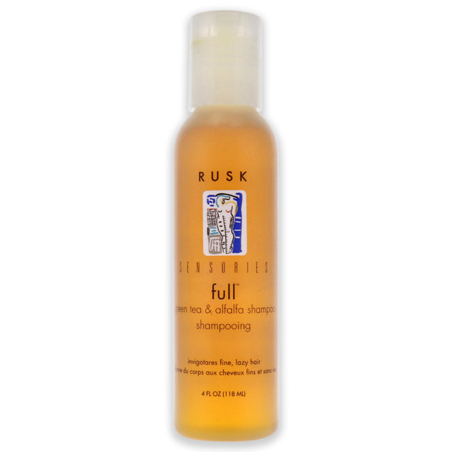 Sensories Full Green Tea Alfalfa Shampoo by Rusk for Unisex - 4 oz Shampoo