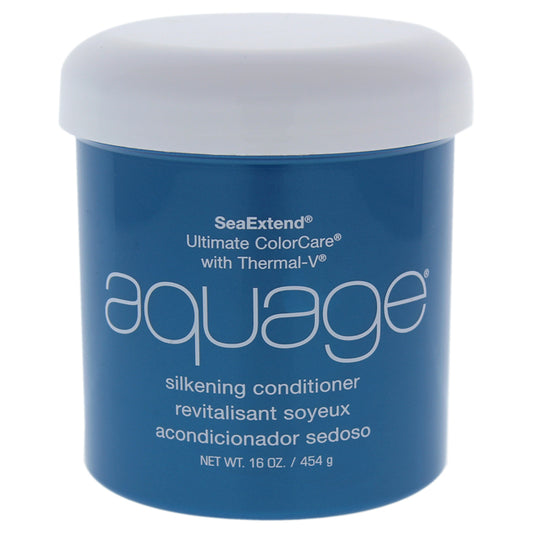 Seaextend Ultimate Colorcare with Thermal-V Silkening Conditioner by Aquage for Unisex - 16 oz Conditioner