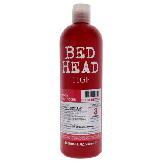 Bed Head Urban Antidotes Resurrection Shampoo by TIGI for Unisex - 25.36 oz Shampoo