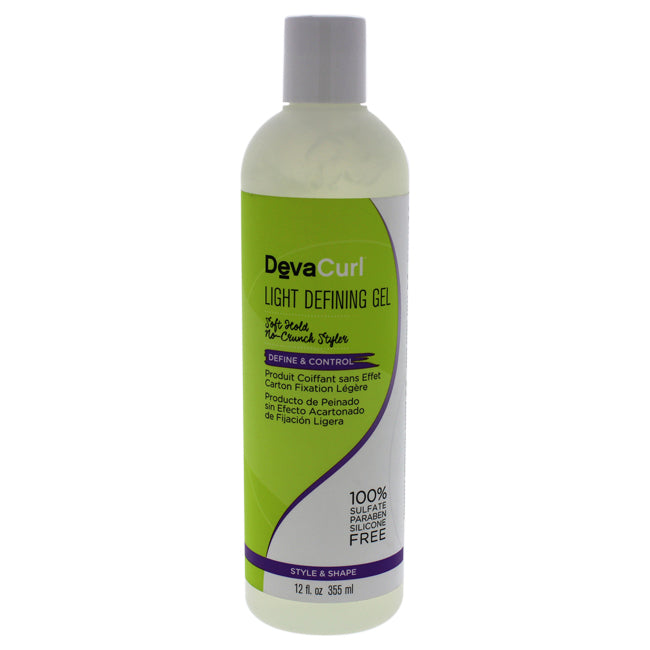 Light Hold Defining Gel by DevaCurl for Unisex - 12 oz Gel