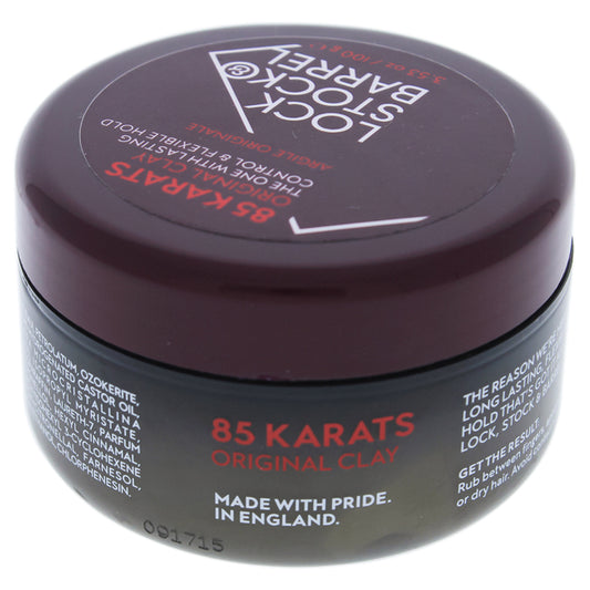 85 Karats Shaping Clay by Lock Stock & Barrel for Unisex - 3.53 oz Clay