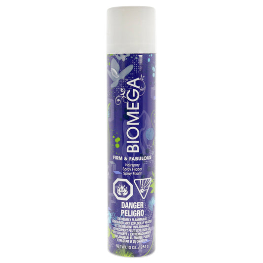 Biomega Firm and Fabulous Spray by Aquage for Unisex - 10 oz Hair Spray
