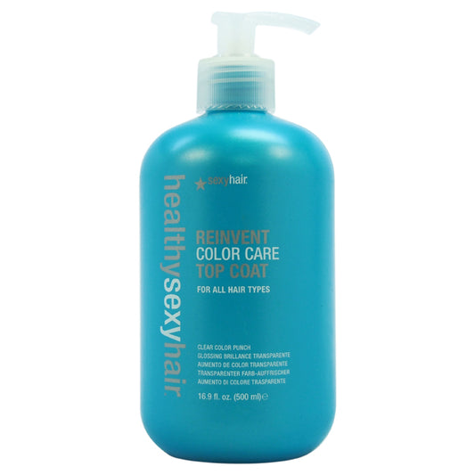 Reinvent Color Care Top Coat for All Hair Types by Sexy Hair for Unisex - 16.9 oz Treatment