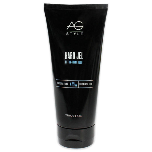 Hard Jel Extra-Firm Hold by AG Hair Cosmetics for Unisex - 6 oz Gel