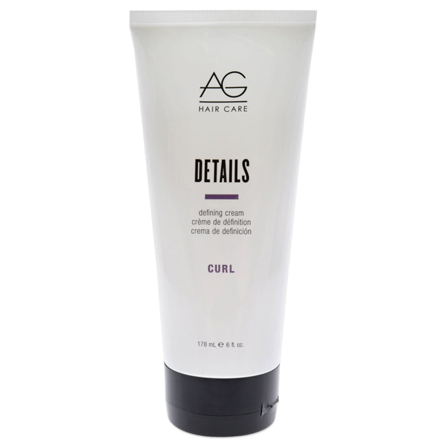 Details Defining Cream Curl by AG Hair Cosmetics for Unisex - 6 oz Cream