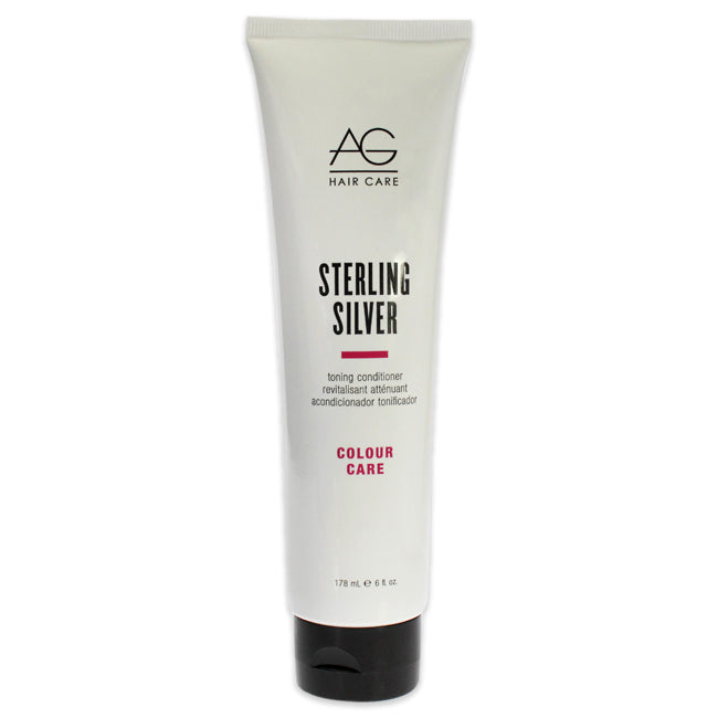 Sterling Silver Toning Conditioner by AG Hair Cosmetics for Unisex - 6 oz Conditioner