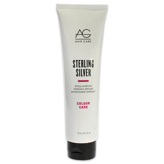 Sterling Silver Toning Conditioner by AG Hair Cosmetics for Unisex - 6 oz Conditioner