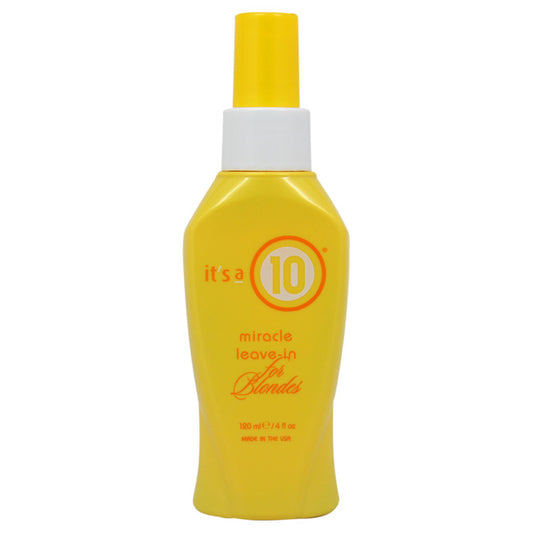 Miracle Leave-In For Blondes by Its A 10 for Unisex - 4 oz Treatment