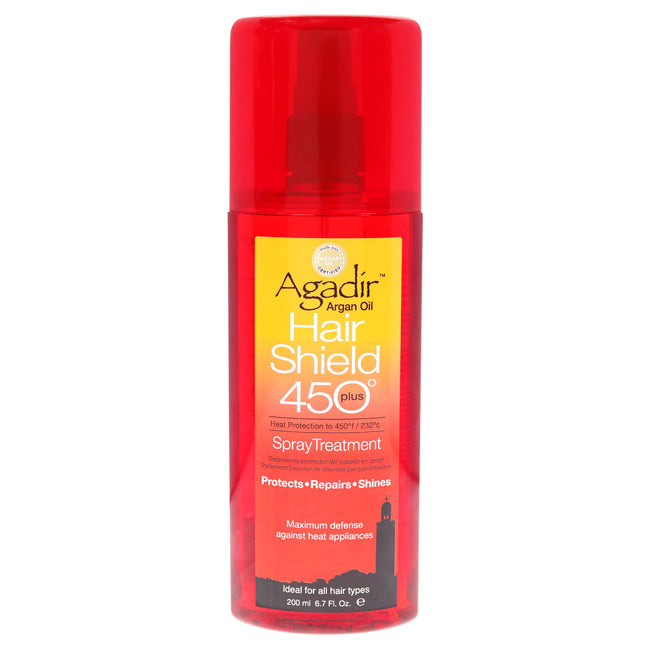 Argan Oil Hair Shield 450 Plus by Agadir for Unisex - 6.7 oz Spray