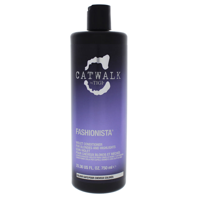 Catwalk Fashionista Violet Conditioner by TIGI for Unisex - 25.36 oz Conditioner