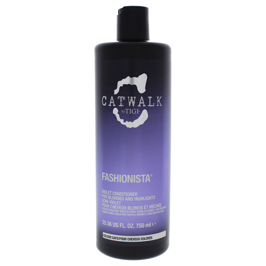 Catwalk Fashionista Violet Conditioner by TIGI for Unisex - 25.36 oz Conditioner