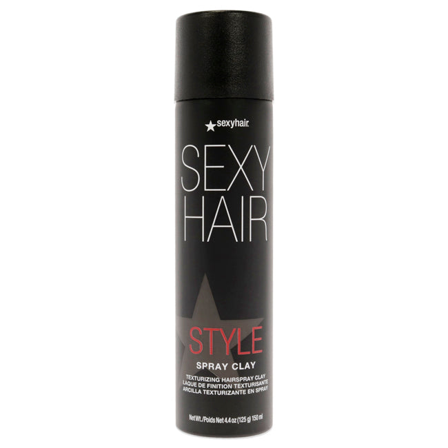 Style Sexy Hairspray Clay Texturizing Spray Clay by Sexy Hair for Unisex - 4.4 oz Hair Spray