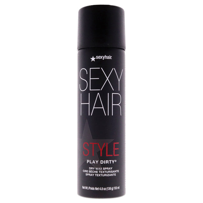 Style Sexy Hair Play Dirty Dry Wax Spray by Sexy Hair for Unisex - 4.8 oz Wax Spray