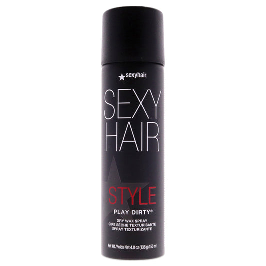Style Sexy Hair Play Dirty Dry Wax Spray by Sexy Hair for Unisex - 4.8 oz Wax Spray