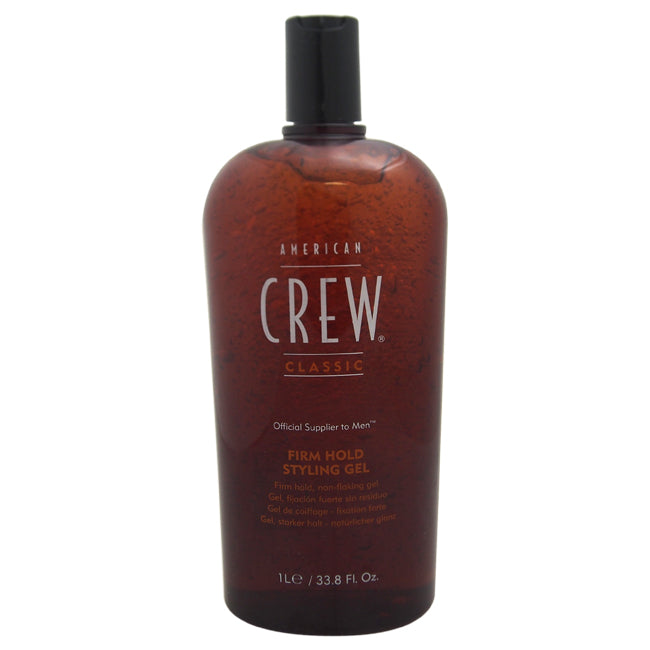 Firm Hold Styling Gel by American Crew for Unisex - 33.8 oz Gel
