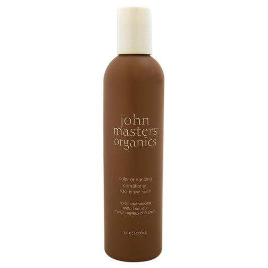 Color Enhancing Conditioner - Brown by John Masters Organics for Unisex - 8 oz Conditioner