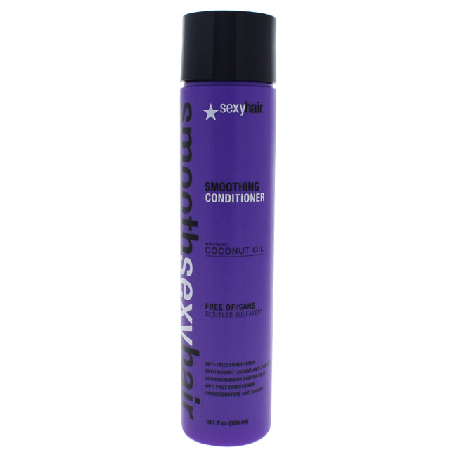 Smooth Sexy Hair Sulfate-Free Smoothing Conditioner by Sexy Hair for Unisex - 10.1 oz Conditioner