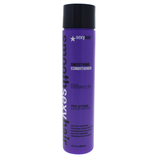 Smooth Sexy Hair Sulfate-Free Smoothing Conditioner by Sexy Hair for Unisex - 10.1 oz Conditioner
