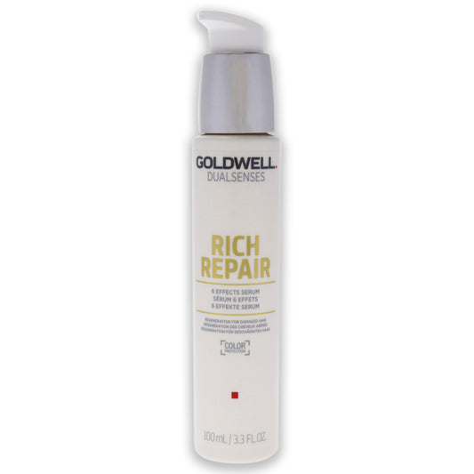 Dualsenses Rich Repair 6 Effects Serum by Goldwell for Unisex - 3.3 oz Serum