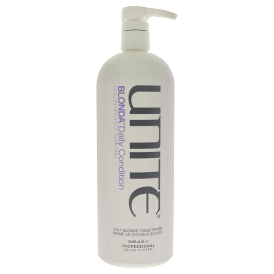 Blonda Condition Toning by Unite for Unisex - 33.8 oz Conditioner