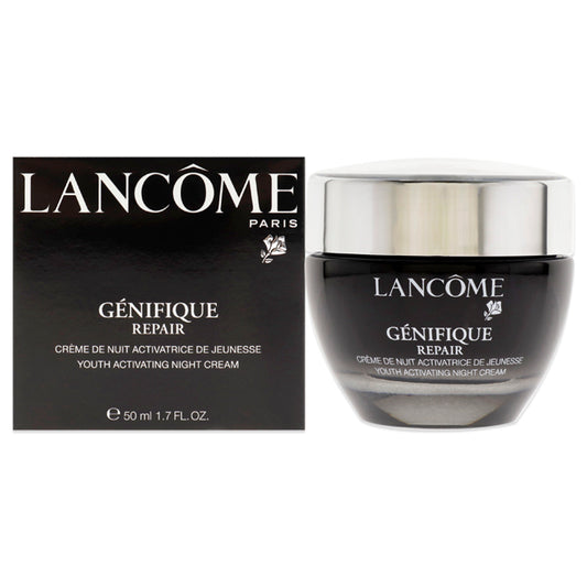Genifique Repair Youth Activating Night Cream by Lancome for Unisex - 1.7 oz Cream
