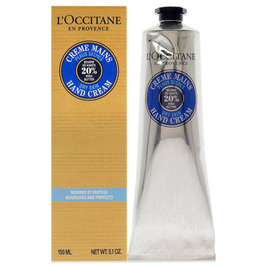Shea Butter Hand Cream - Dry Skin by Loccitane for Unisex - 5.1 oz Cream
