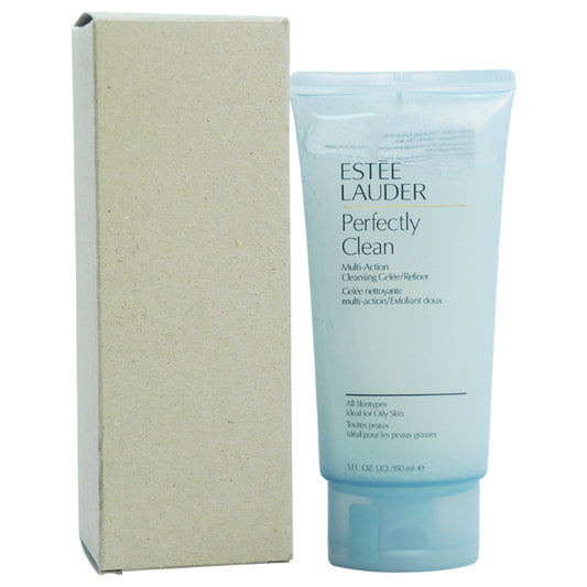 Perfectly Clean Multi-Action Cleansing Gelee/Refiner - All Skin Types by Estee Lauder for Unisex - 5 oz Cleanser