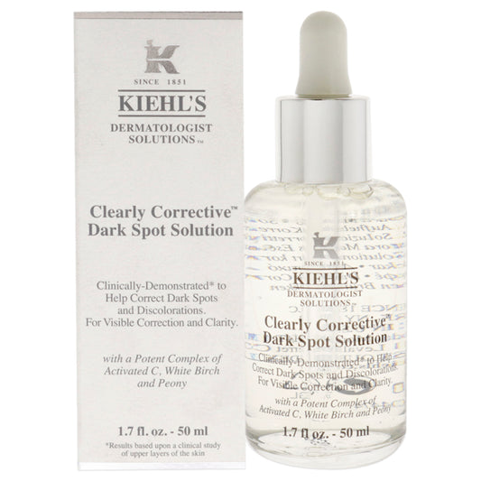Clearly Corrective Dark Spot Solution by Kiehls for Unisex - 1.7 oz Dark Spot Solution