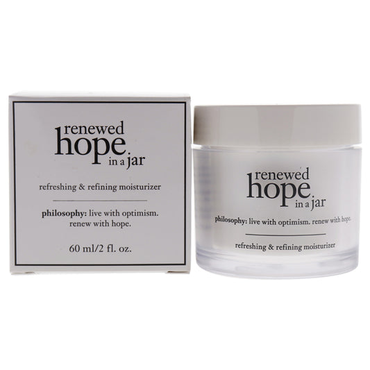 Renewed Hope in a Jar by Philosophy for Unisex - 2 oz Moisturizer