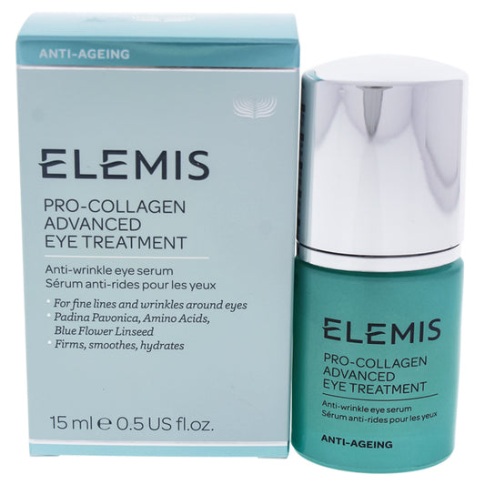 Pro-Collagen Advanced Eye Treatment by Elemis for Unisex - 0.5 oz Treatment