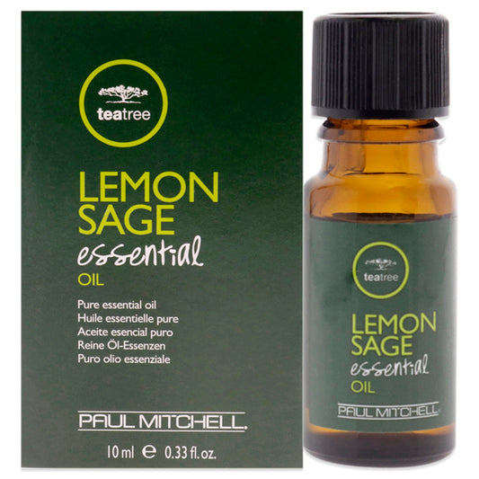 Tea Tree Essential Oil - Lemon Sage by Paul Mitchell for Unisex - 0.33 oz Oil