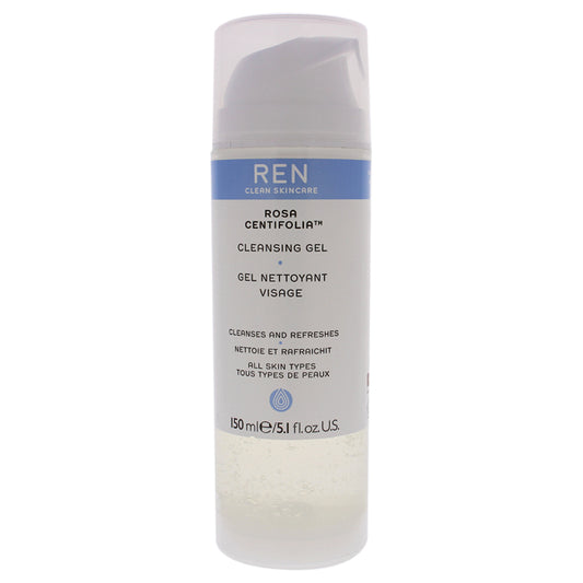Rosa Centifolia Cleansing Gel by REN for Unisex - 5.1 oz Gel