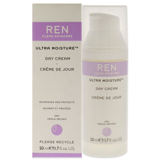 Ultra Moisture Day Cream by REN for Unisex - 1.7 oz Cream