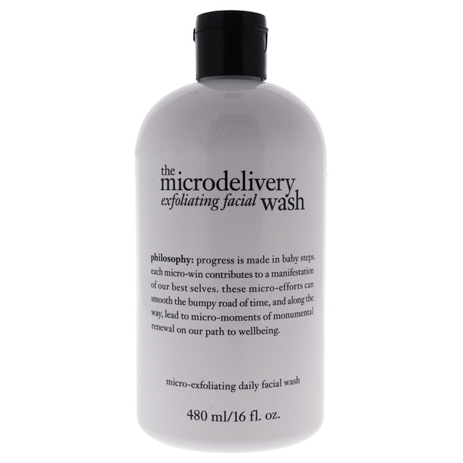 The Microdelivery Exfoliating Facial Wash by Philosophy for Unisex - 16 oz Cleanser