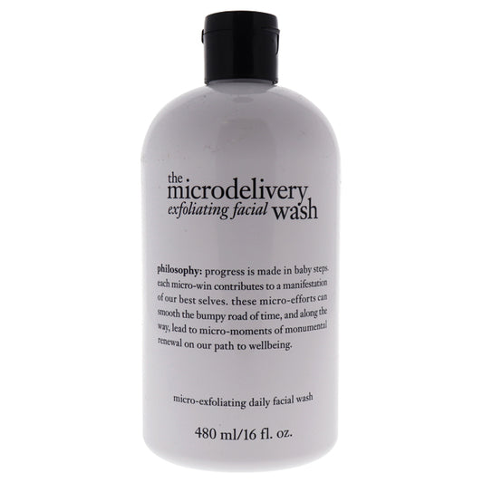 The Microdelivery Exfoliating Facial Wash by Philosophy for Unisex - 16 oz Cleanser