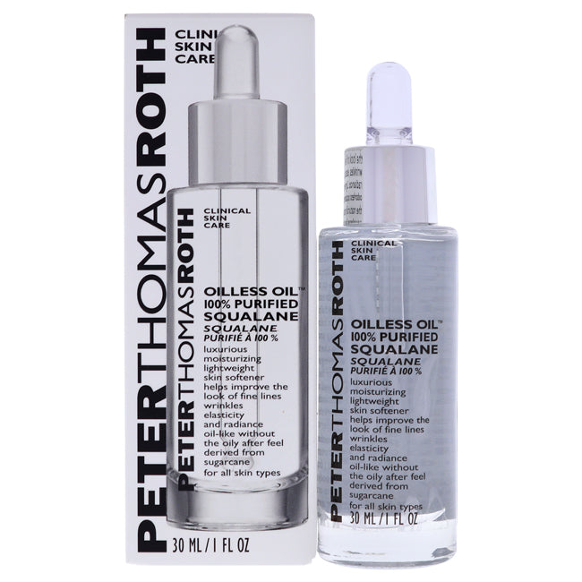 Oilless Oil 100 Percent Purified Squalane by Peter Thomas Roth for Unisex - 1 oz Oil