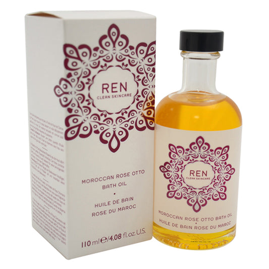 Moroccan Rose Otto Bath Oil by REN for Unisex - 3.7 oz Oil