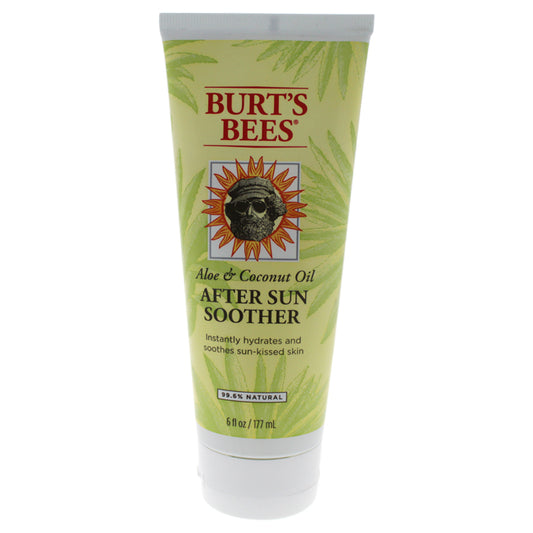 Aloe & Coconut Oil After Sun Soother by Burts Bees for Unisex - 6 oz Oil