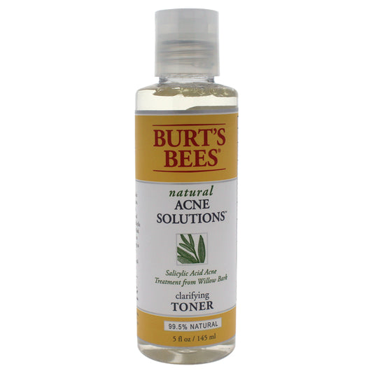 Natural Acne Solutions Clarifying Toner by Burts Bees for Unisex - 5 oz Toner