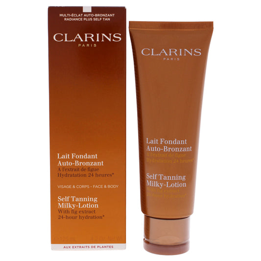 Self Tanning Milk Lotion by Clarins for Unisex - 4.2 oz Bronzer