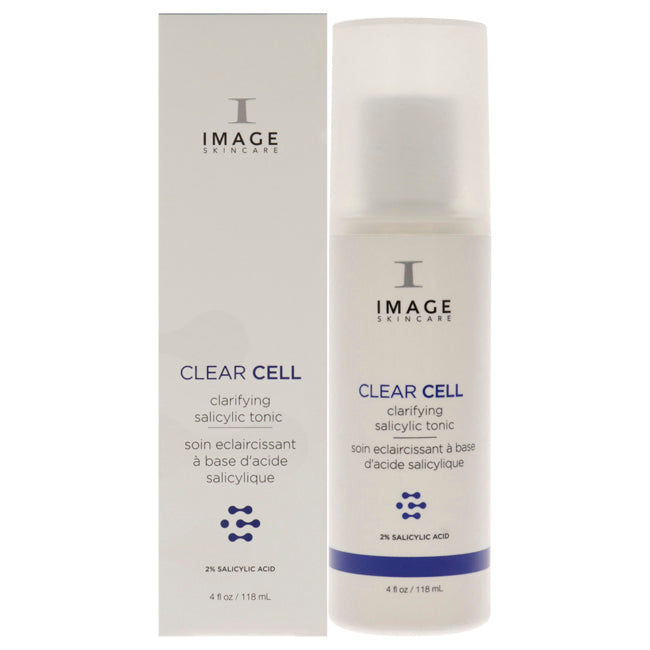 Clear Cell Salicylic Clarifying Tonic by Image for Unisex - 4 oz Tonic