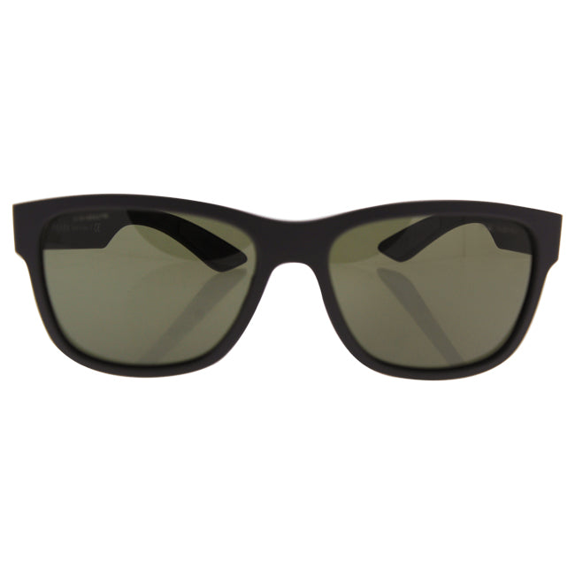 Prada SPS 03Q UB0-4J1 - Brown Rubber-Drak Green by Prada for Unisex - 57-17-145 mm Sunglasses