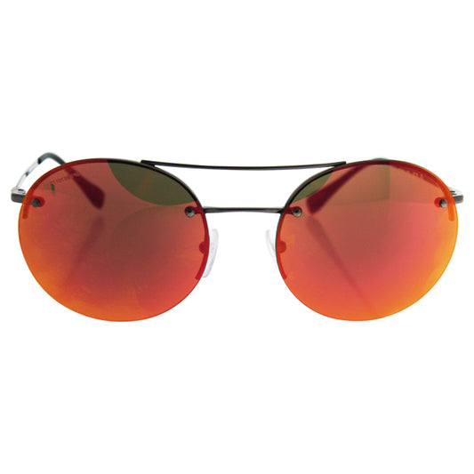 Prada SPS 54R 5AV-5M0 - Gunmetal-Brown Orange by Prada for Unisex - 56-18-135 mm Sunglasses