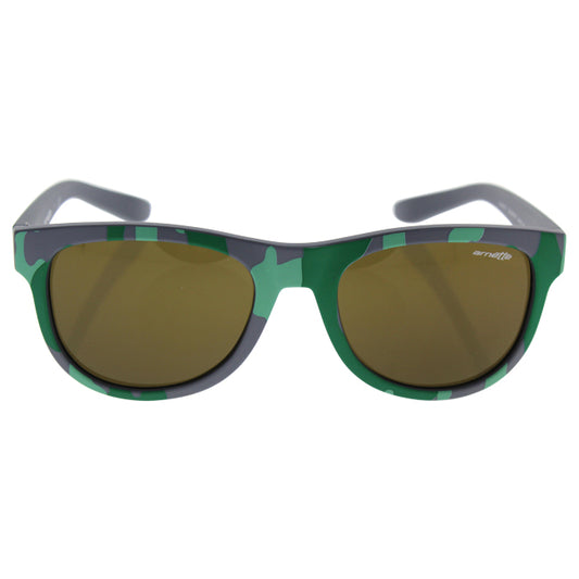 Arnette AN 4222 2351-87 Class Act - Green Gray-Brown by Arnette for Unisex - 54-20-140 mm Sunglasses