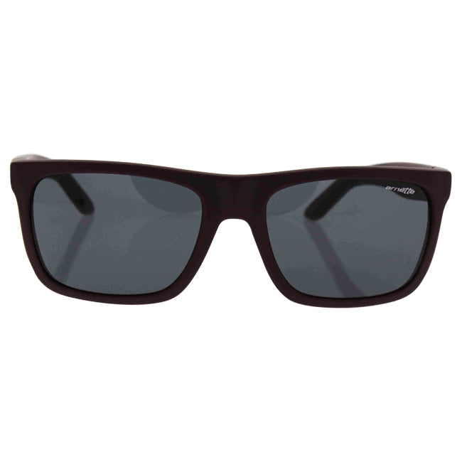 Arnette AN 4176 2309-87 Dropout - Fuzzy Burgundy-Gray by Arnette for Unisex - 58-18-135 mm Sunglasses